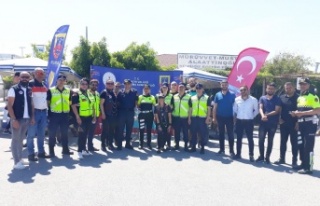 Alanya’da motosiklet sürücülerine uygulamalı...