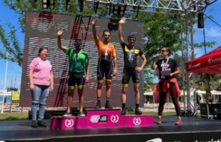 Alanyasporlu bisikletçiler 2 madalya kazandı