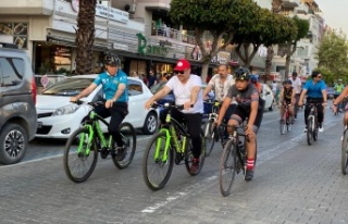 Dünya Bisiklet Günün’nde Alanya’da pedal çevirdiler