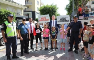 Alanya'da yayalar için etkinlik yapıldı