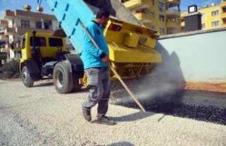 Alanya’da asfalt çalışmaları hız kesmiyor