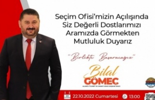 Gömeç'ten açılışa davet