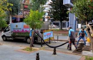 Alanya Belediyesi ürettiği sistem ile tüm mazgalları...