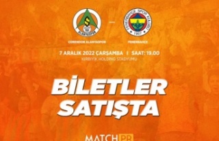 Alanyaspor-Fenerbahçe maçının biletleri satışa...