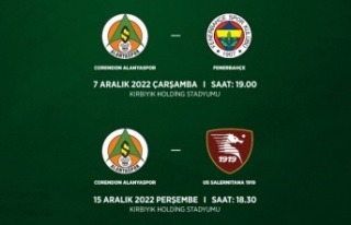 Alanyaspor’ın hazırlık maçı programı belli...