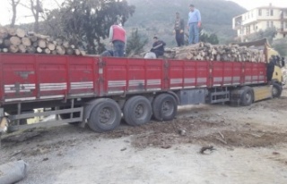 Alanya Orman İşletme Müdürlüğü afet bölgesine...