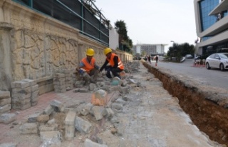 Alanya’da yollar yaza hazırlanıyor