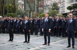 Alanya’da 10 Nisan Polis Haftası törenle kutlandı