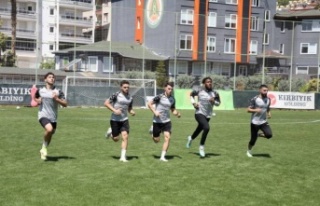 Alanyaspor, Antalyaspor maçının hazırlıklarını...