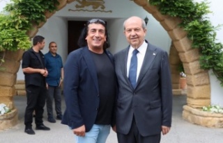 Muhtar Ahmet Top, KKTC’de Cumhurbaşkanı ile görüştü