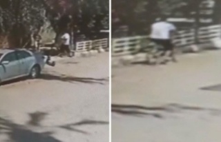 Alanya’da bisiklet hırsızlığı kameraya yansıdı