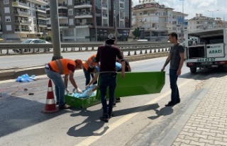 Alanya’da feci kazada motosiklet sürücüsü öldü