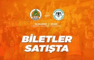 Alanyaspor-Konyaspor maç biletleri satışa sunuldu