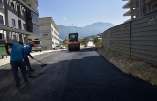 Alanya’da asfalt çalışmaları merkezden kırsala...