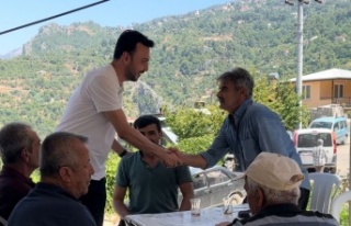 Başkan Toklu'ya Dere Mahallesinde yoğun ilgi