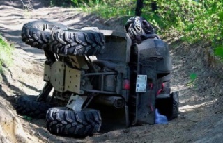 Alanya’da ATV devrildi: 1 ağır yaralı