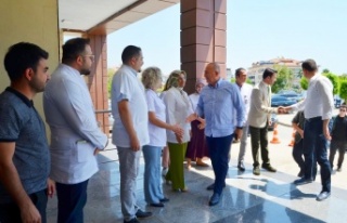 Çavuşoğlu'ndan Alanya'da hastane ziyareti