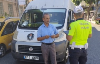 Alanya’da 4 okul servis aracına para cezası uygulandı