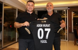 Alanyaspor yönetiminin onur konuğu Alanya Belediye...