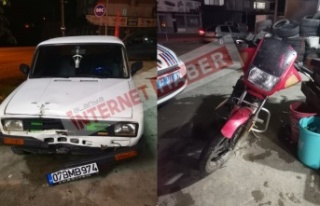 Alanya’da otomobil ile motosiklet çarpıştı:...