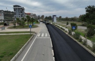Demirtaş'ta asfalt çalışmaları devam ediyor