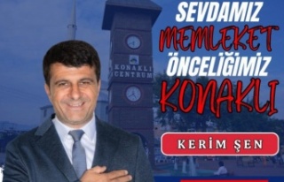 Kerim Şen, “Koltuk sevdası değil, hizmet sevdasıyla...