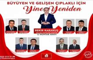Muhtar Karakuş'tan Çıplaklı Mahallesi için...