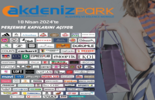 Akdeniz Park AVM açılıyor