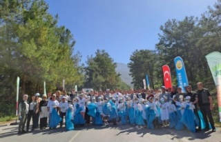 Alanya'da 'orman benim' etkinliği...