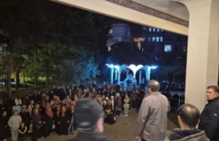 Alanya'da umreciler dualarla uğurlandı
