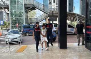 Alanya’da kundakçı jandarmadan kaçamadı