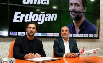 Alanyaspor teknik direktör Ömer Erdoğan ile anlaşma imzaladı