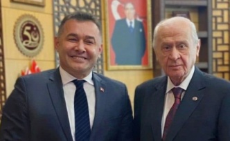 Yücel'den Devlet Bahçeli'ye ziyaret