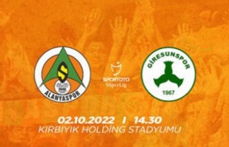 Alanyaspor - Giresunspor maçının biletleri satışa çıktı