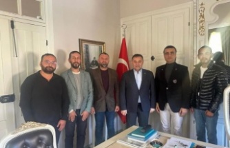 Akbulut ve ekibinden Başkan Yücel’e ziyaret