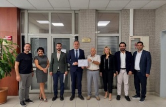 Başkan Tavlı mazbatasını aldı