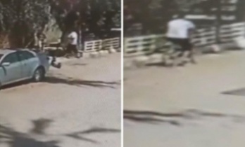 Alanya’da bisiklet hırsızlığı kameraya yansıdı