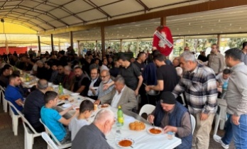 Şükrü Toklu’dan yemek organizasyonu