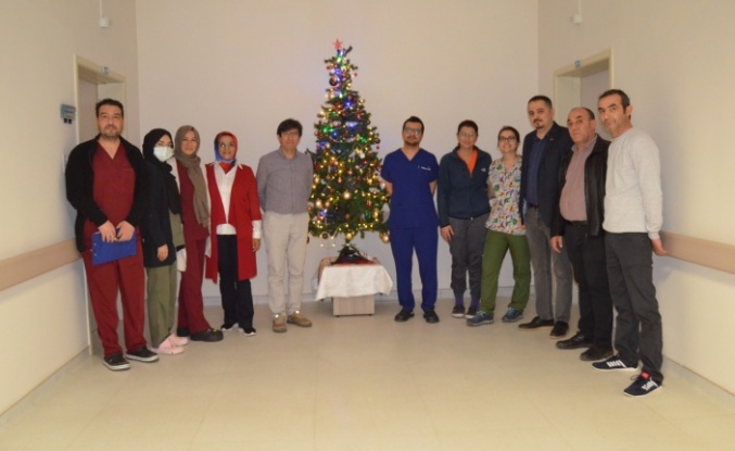 Alanya'da sağlık çalışanları yeni yıla görevi başında girdi