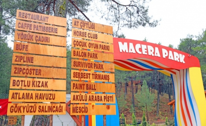Alanya’da Macera Parkı pazar günü açılıyor