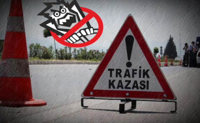 Alanya’da virajı alamayan motosiklet sürücüsü hastanelik oldu
