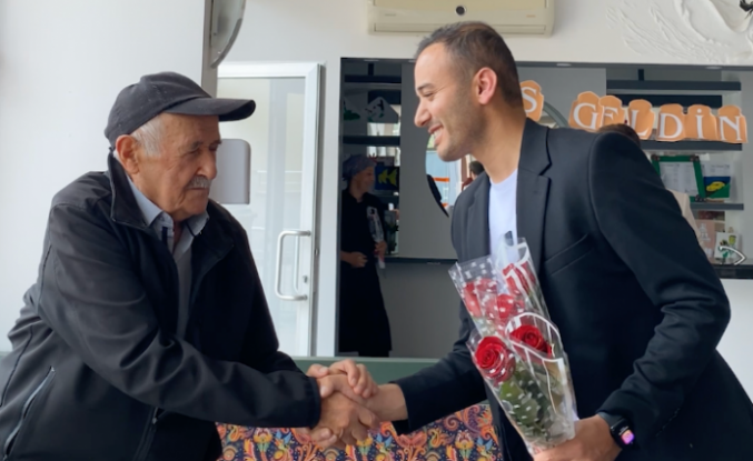 Başkan Yalçın’dan örnek hareket